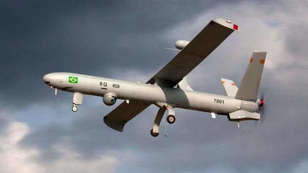 Brasil utiliza drones por primera vez para vigilar sus fronteras