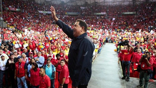 Chávez: Una derrota de la revolución bolivariana sería una derrota para el mundo