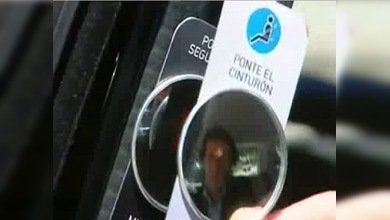 Retrovisor para pasajeros de taxis