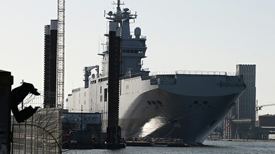 Francia no tiene 'plan B' si decide no entregar los Mistral a Rusia