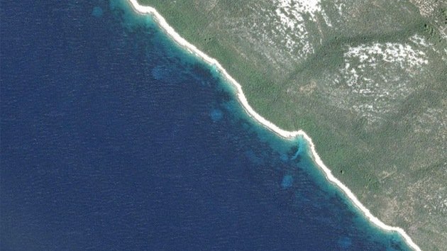Unos misteriosos círculos frente a la costa de Croacia desconciertan a los expertos