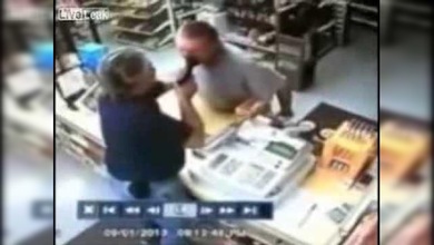 Intentar atracar en la tienda de un veterano de la Guerra de Irak es muy mala idea
