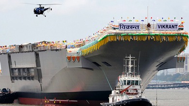 China, Japón e India, ¿embarcados en una 'guerra fría' por los mejores portaaviones?