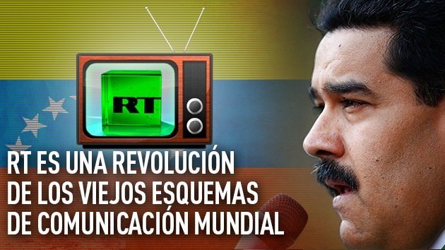 Maduro a Eva Golinger: RT es una revolución de los viejos esquemas de comunicación mundial