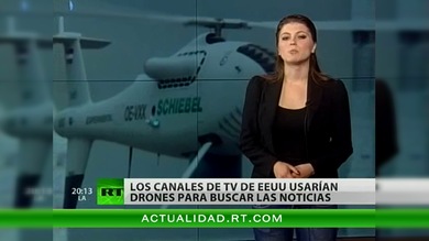 Medios estadounidenses podrían usar drones para buscar noticias