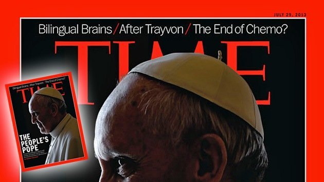 La revista 'Time' le pone 'cuernos' al papa: ¿Portada premeditada o simple casualidad?
