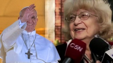 Al papa Francisco le salen ex novias: "Si no me caso con vos, me hago cura"