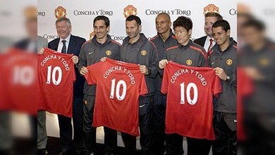 Manchester United prefiere los vinos chilenos