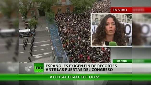 Madrid, escenario de una nueva jornada de indignación popular 