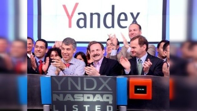 El buscador ruso Yandex consigue una brillante actuación en el Nasdaq