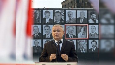 Jaroslaw Kaczynski puso en duda la autenticidad de los restos de su hermano