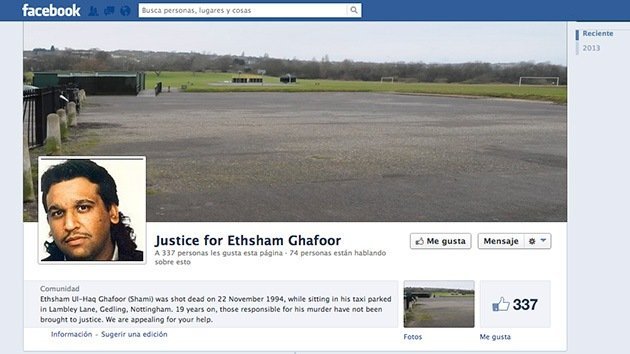 La familia de un hombre asesinado en 1994 recurre a Facebook para dar con el homicida