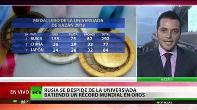 La Universiada 2013 termina con un histórico final para Rusia