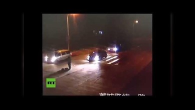 Un peatón es atropellado varias veces en China
