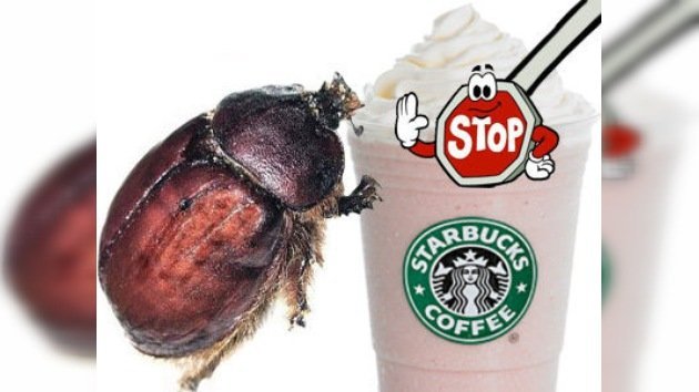 Los vegetarianos logran que Starbucks renuncie al uso de insectos en sus cafés