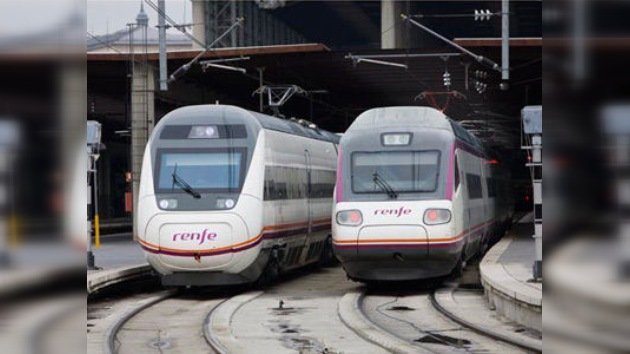 Trenes españoles se unen a las huelgas de fin de año en Europa