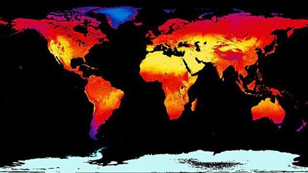 La otra cara de la Tierra en 10 mapamundi de la NASA