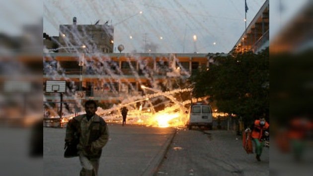 Israel sanciona a los culpables de usar fósforo blanco