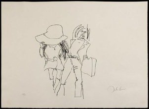 Subastan unos dibujos de John Lennon con escenas de sexo explícito