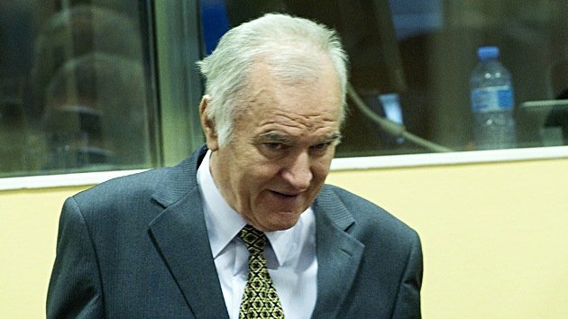 Aplazan indefinidamente el juicio contra Ratko Mladic
