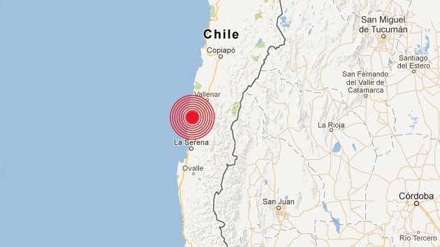 Sismo de 6,3 grados estremece varias regiones de Chile