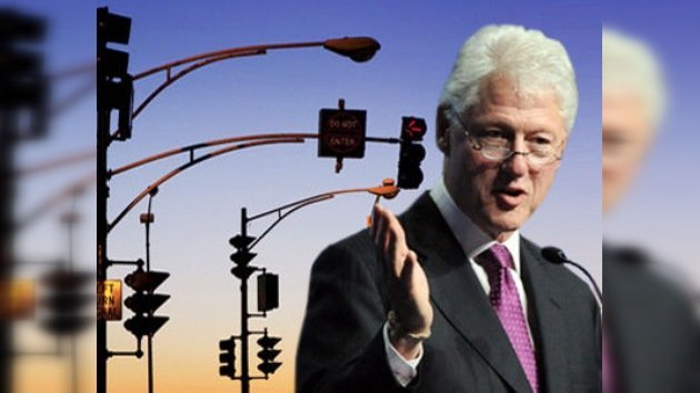 Al expresidente Clinton le preocupan los semáforos de Río de Janeiro