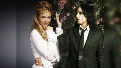 Denis Richards y Nikki Sixx juntos