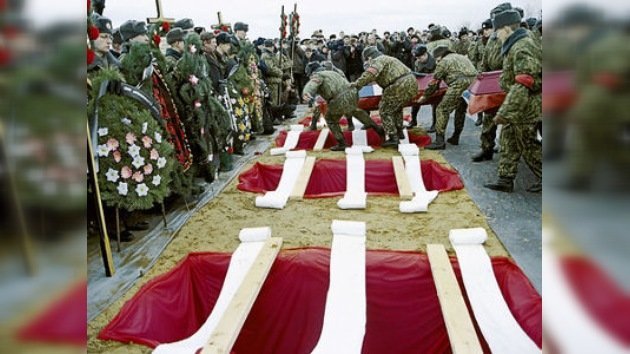 Rusia conmemora a los paracaidistas que sacrificaron sus vidas en Chechenia