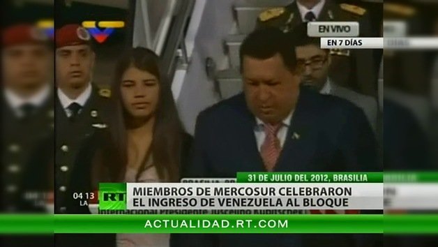 Miembros de Mercosur celebran el ingreso de Venezuela al bloque