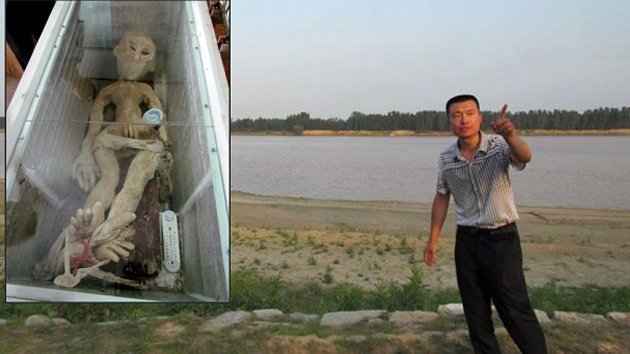Envían a prisión a un granjero chino por inventar historia sobre captura de un 'alien'