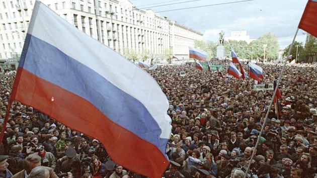 20º aniversario de la crisis constitucional y de la toma del Parlamento en Rusia