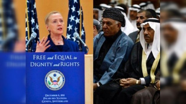 Clinton sale en defensa de los homosexuales ante diplomáticos árabes y africanos