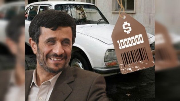 El automóvil de Mahmud Ahmadineyad valorado en un millón de dólares