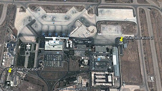 Reveladas las imágenes por satélite del ataque aéreo israelí contra Damasco