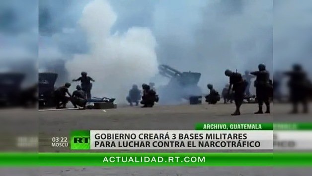 Guatemala abrirá tres nuevas bases militares para combatir el crimen