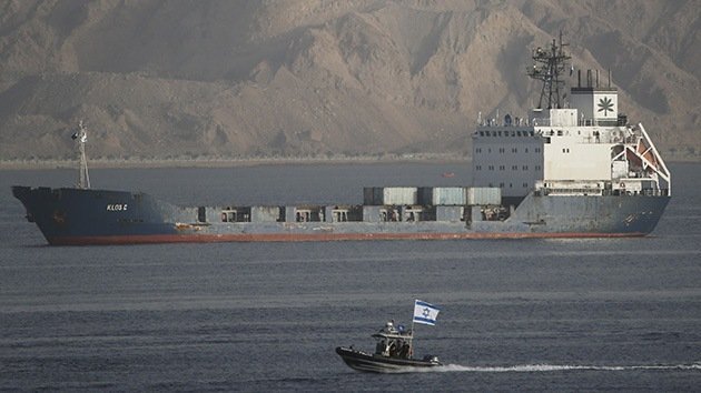 Israel halla 40 cohetes de corto alcance en un barco detenido en el Mar Rojo