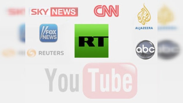RT supera a los medios internacionales en la lista de videos más vistos en YouTube