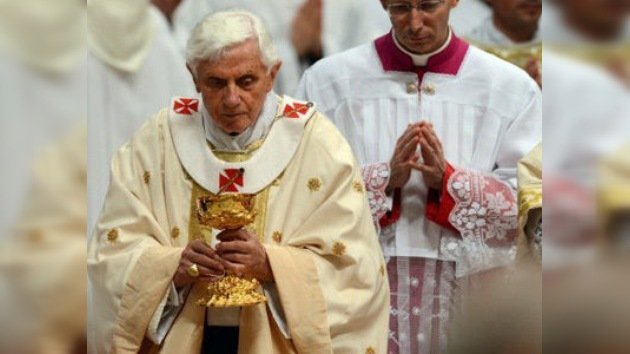 En vivo: El Papa Benedicto XVI oficia la Misa del Domingo de Resurrección
