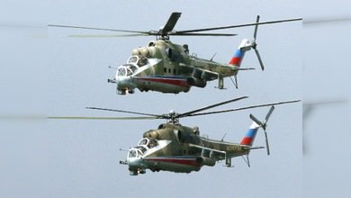 Rusia envía sus helicópteros militares al Chad