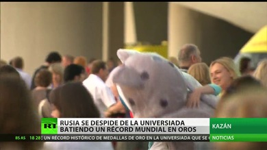 La Universiada 2013 termina con un histórico final para Rusia
