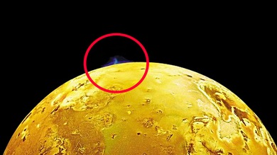 Registran la erupción volcánica más brillante del sistema solar en una luna de Júpiter
