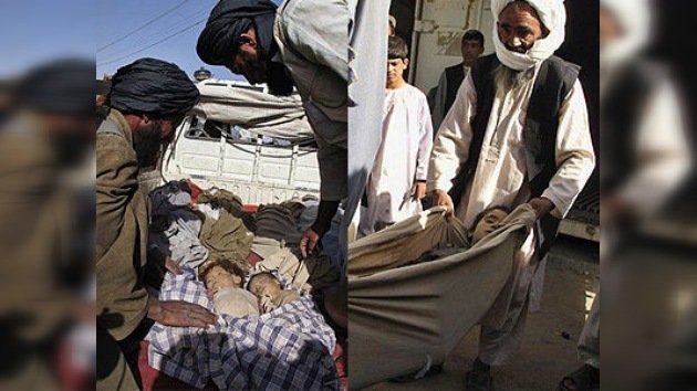 La OTAN mata a 12 niños y cuatro mujeres en un bombardeo contra los talibanes