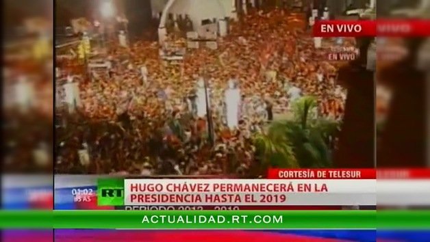 Primer discurso de Hugo Chávez tras su reelección