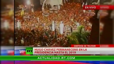 Primer discurso de Hugo Chávez tras su reelección