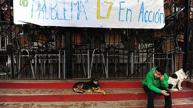 Chile: deciden desalojar las cuatro escuelas tomadas por los estudiantes
