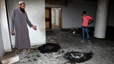 Funcionarios palestinos: Colonos israelíes incendiaron una mezquita en Cisjordania
