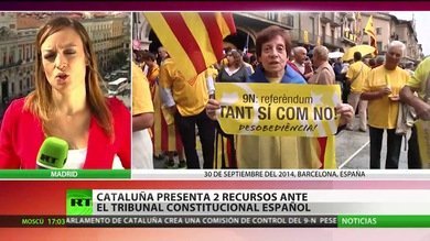 Cataluña presenta recursos al Tribunal Constitucional para que se anule la suspensión de la consulta