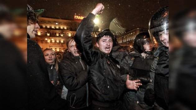 Segunda ola de disturbios en el centro de Moscú