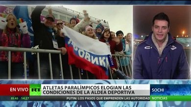 Rusia lidera en el medallero el segundo día de los Juegos Paralímpicos de Sochi