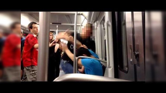 Brutal agresión racista en el metro de Barcelona